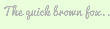 Image with Font Color B3B3B3 and Background Color E9FFDB